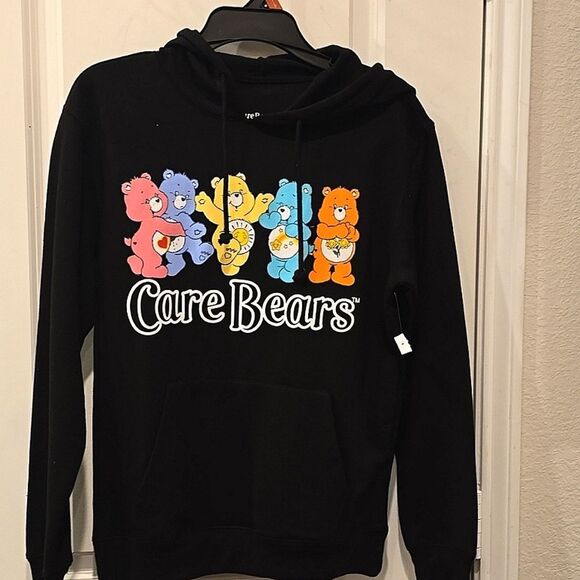 Care Bears Vintage Rainbow Bears Hooded Sweatshirt - Picture 4 of 6